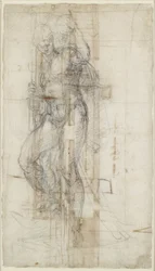 Studie der Auferstehung Christi, ca. 1532